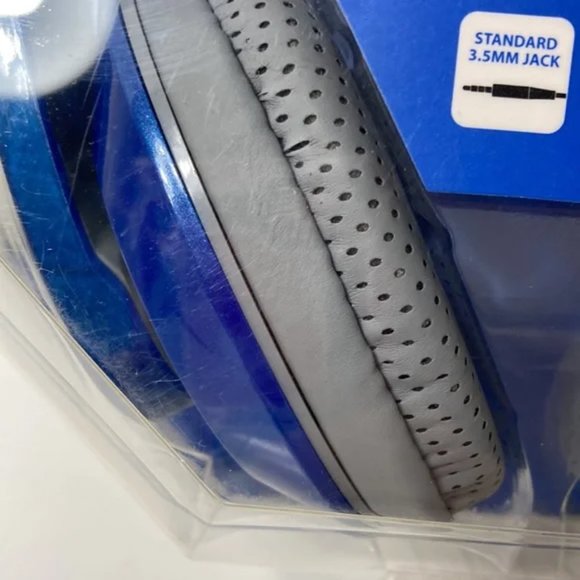 Nakamichi Precision Sound Over The Ear Headphones Metallic Edition Blue Wired - Picture 3 of 16